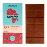 Fairafric Bio mléčná čokoláda se 43 % kakaa, vyrobená v Ghaně, 80 g