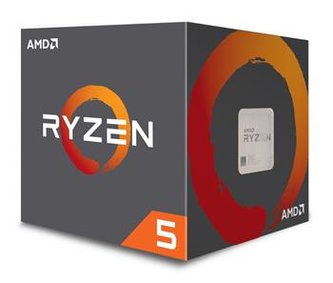 Procesor AMD Ryzen 5 1600 LGA AM4, max. 3,6 GHz, 6C, 12T, 19MB, 65W TDP, BOX with Wraith Spire 95W
