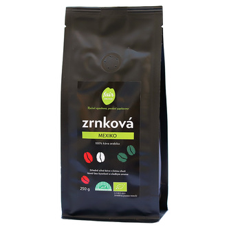 Fairobchod Bio zrnková káva Mexiko, 250 g Fairobchod Bio zrnková káva Mexiko, 250 g