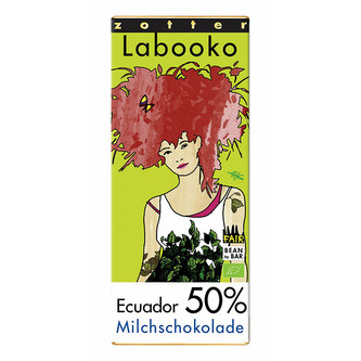 Bio mléčná čokoláda Zotter Ekvádor 50 %
