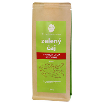 Fairobchod Zelený čaj Rwanda GFOP Assopthe, větší balení Hmotnost: 250 g Fairobchod Zelený čaj Rwanda GFOP Assopthe, větší balení Hmotnost: 250 g
