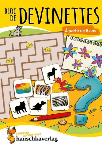 Bloc de devinettes À partir de 6 ans, A5-Bloc