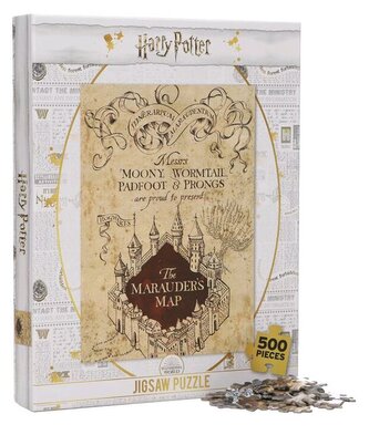 Puzzle Harry Potter: Pobertúv plánek (50 x 35 cm) 500 kusů