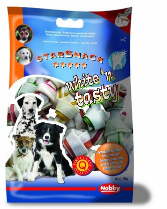 Nobby StarSnack White'n Tasty uzlík 7,5cm 12ks