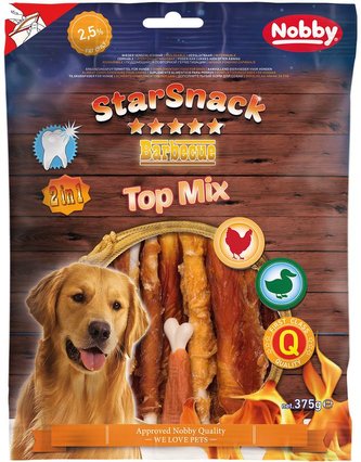 Nobby StarSnack BBQ Top Mix pamlsky 375g Nobby StarSnack BBQ Top Mix pamlsky 375g