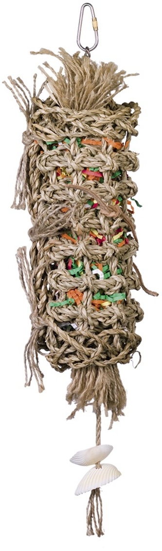 Nobby aktivní hračka pro papoušky mořská tráva 40 x 8 cm