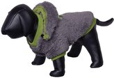 Nobby Teddy oboustranná mikina pro psy s kapucí šedá 32cm