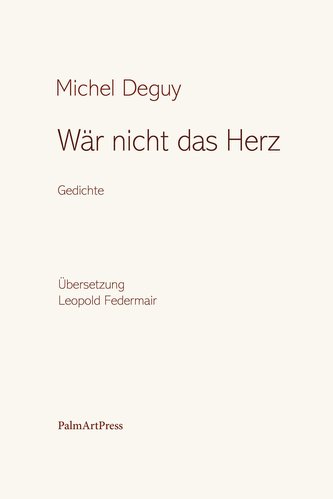 Wär nicht das Herz