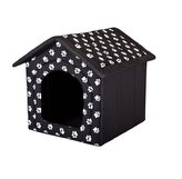 Domeček pro psa Reedog Black Paw-XL
