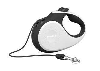 Reedog Senza Premium samonavíjecí vodítko XS 8kg / 3m lanko / bílo-černé