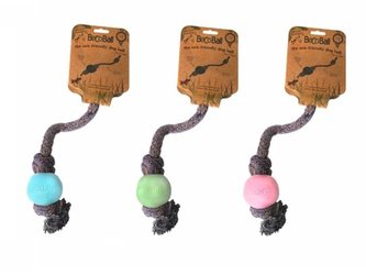 Míček pro psa s lanem Beco Ball-modré / S Míček pro psa s lanem Beco Ball-modré / S