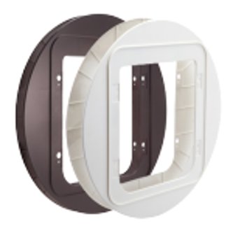 Nástavec k montáži do skla pro dvířka SureFlap pro psy-bílá