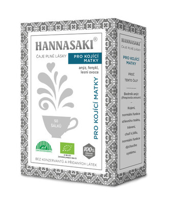 Čaje Hannasaki Pro kojící matky 50 sáčků