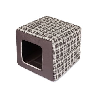 Bouda pro psa Reedog 2v1 Brown Stripes-M Bouda pro psa Reedog 2v1 Brown Stripes-M