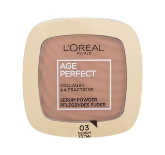 L´Oréal Paris Age Perfect Pudr Serum Powder 9 g 03 Medium To Tan pro ženy L´Oréal Paris Age Perfect Pudr Serum Powder 9 g 03 Medium To Tan pro ženy