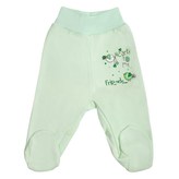 Kojenecké polodupačky Bobas Fashion Benjamin zelené - velikost 68 (4-6m)