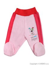 Kojenecké polodupačky Bobas Fashion Happy Balloon korálové - velikost 62 (3-6m)