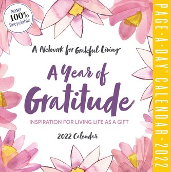 A Year of Gratitude Page-A-Day Calendar 2022