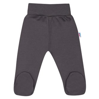 Kojenecké polodupačky New Baby Classic II tmavě šedé - velikost 50