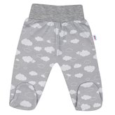 Kojenecké polodupačky New Baby Classic II obláčky - velikost 50