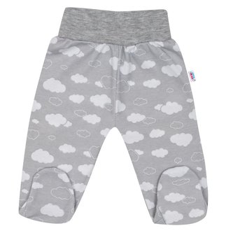 Kojenecké polodupačky New Baby Classic II obláčky - velikost 50