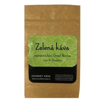 Káva zelená 1kg zrnková (Brazil Santos) Káva zelená 1kg zrnková (Brazil Santos)