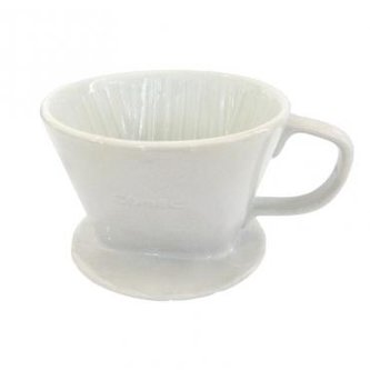 Dripper Kaffia keramický 2-4 bílý