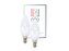 Smart žárovka LED E14 5W teplá bílá IMMAX NEO ZigBee 07002B 2ks