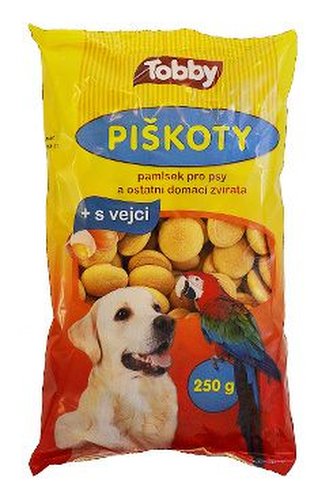 TOBBY PIŠKOTY pro zvířata 250 g TOBBY PIŠKOTY pro zvířata 250 g