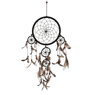 Lapač snů černý 17x45 cm