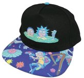 Čepice - kšiltovka snapback Rick And Morty: Portal (nastavitelná)