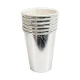 Kelímek papír stříbrný 6 ks 220 ml