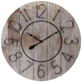 Hodiny nástěnné dřevo/kov Antique pr. 88 cm