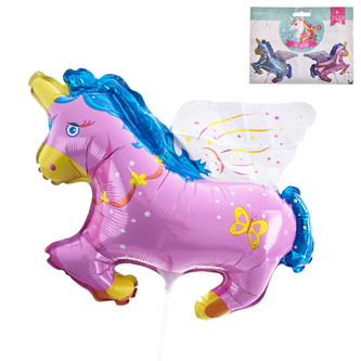 Balónek fólie jednorožec 32x26 cm