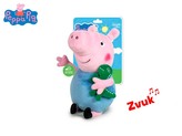 Peppa Pig - Tom plyšový 27cm na baterie se zvukem 0m+ na kartě