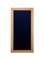 Tabule Securit WOODY nástěnná na popis křídou 20x40cm, Teak + popisovač
