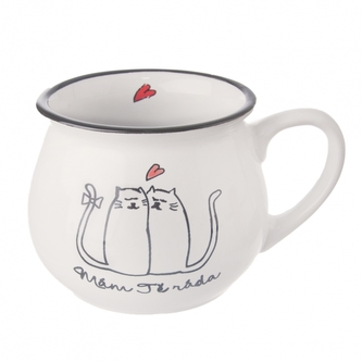 Hrnek Cats Mám tě ráda 0,32 l