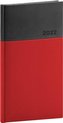 Kapesní diář Dado 2022, červenočerný
