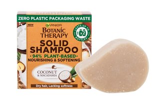 Garnier Vyživující a zjemňující tuhý šampon pro suché vlasy Botanic Therapy (Coconut & Macadamia Solid Shampoo) 60 g woman