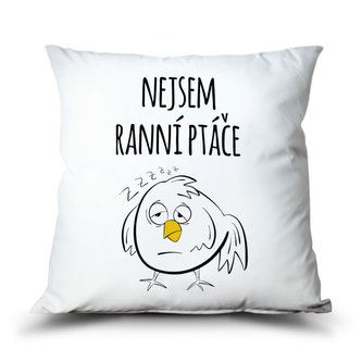 Ahome Polštář Ranní ptáče