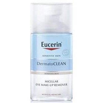 Eucerin Micelární odličovač očí DermatoCLEAN (Micellar Eye Make-up Remover) 125 ml woman