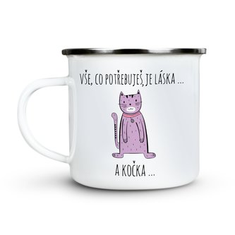 Ahome Plecháček Co potřebuješ je láska. A kočka.