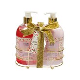 Bon Matin set mýdla a tělového balzámu ve stojánku