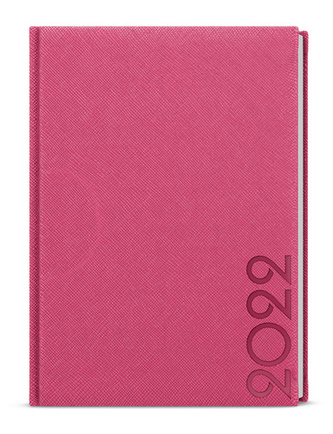 Týdenní A5 diář tora růžová