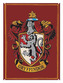 Dekorativní cedule na zeď Harry Potter: Erb Nebelvíru (14,8 x 21 cm)