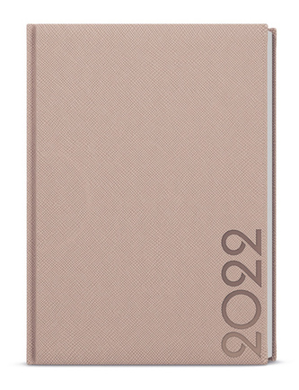 Týdenní A5 diář tora pudrová