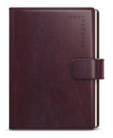 Týdenní A5 diář manager bordó