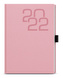 Týdenní A5 diář fabric růžový