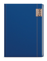 Týdenní A5 diář denim modrá