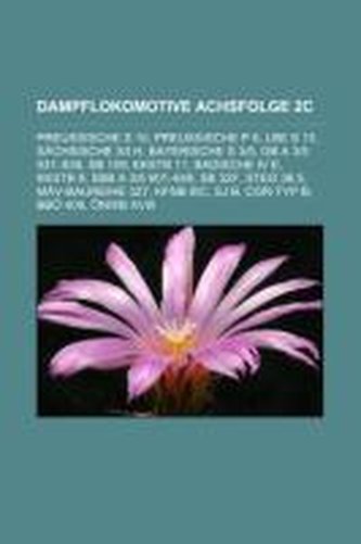 Dampflokomotive Achsfolge 2C